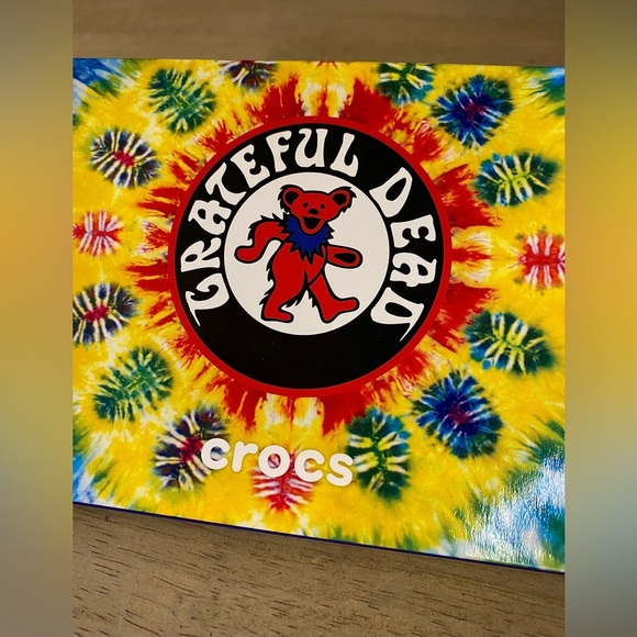 Crocs X Grateful Dead Jibbitz Limited Edition Charm Set 10 Pack New - Picture 2 of 9